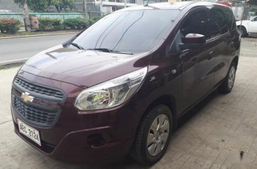 Selling Red Chevrolet Spin 2016 Manual Diesel at 31000 km in Davao City