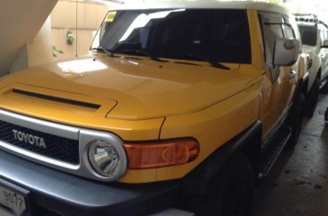 2nd Hand Toyota Fj Cruiser 2016 for sale in Davao City