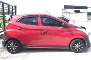 Red Hyundai Eon 2013 Manual Gasoline for sale in Las Piñas