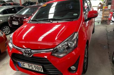 Sell Red 2019 Toyota Wigo in Quezon City