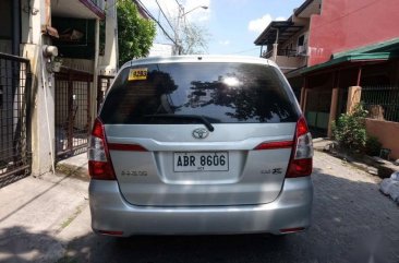 Silver Toyota Innova 2015 at 28000 km for sale in Cainta