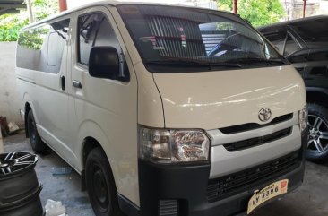 Sell 2nd Hand 2017 Toyota Hiace Manual Diesel at 20000 km in Quezon City