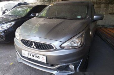 Selling Grey Mitsubishi Mirage 2017 Automatic Gasoline at 18000 km in Makati