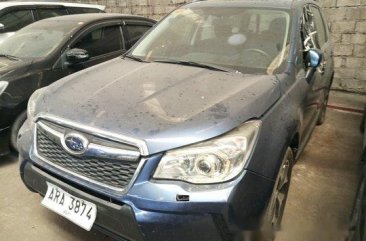 Sell Blue 2014 Subaru Forester at 62000 km in Makati