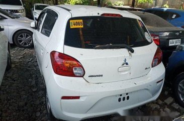 Selling White Mitsubishi Mirage 2016 at 22000 km in Makati