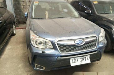 Sell Blue 2014 Subaru Forester at 62000 km in Makati