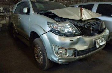 Silver Toyota Fortuner 2014 for sale in Makati