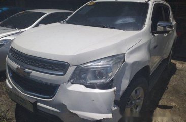 White Chevrolet Trailblazer 2016 at 54000 km for sale in Makati