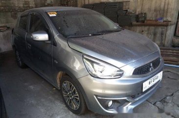 Selling Grey Mitsubishi Mirage 2017 Automatic Gasoline at 18000 km in Makati