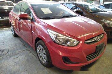 Sell Red 2017 Hyundai Accent at 26000 km in Makati