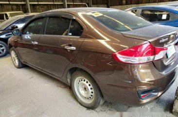 Sell Brown 2016 Suzuki Ciaz Automatic Gasoline at 33000 km in Makati