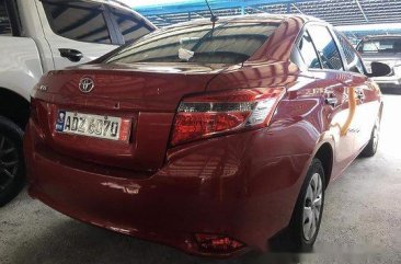 Red Toyota Vios 2016 for sale in Parañaque