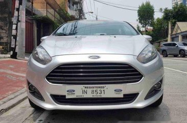 Sell Silver 2017 Ford Fiesta in Quezon City