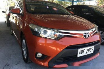 Sell Orange 2015 Toyota Vios Automatic Gasoline at 50000 km