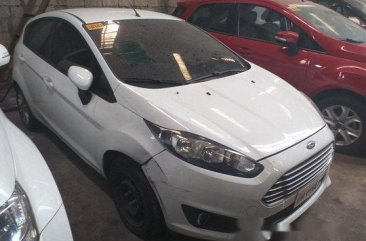 White Ford Fiesta 2016 Automatic Gasoline for sale in Makati