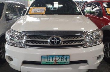 Selling White Toyota Fortuner 2011 at 72342 km in Quezon City