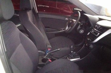 White Hyundai Accent 2016 Manual Gasoline for sale in Marikina