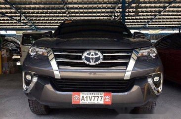 Selling Grey Toyota Fortuner 2018 Automatic Gasoline at 9000 km in Parañaque