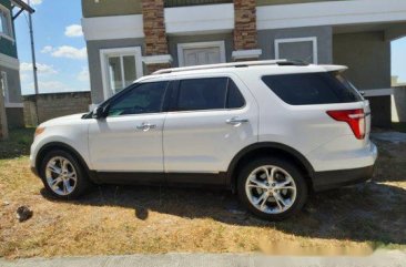 Sell White 2014 Ford Explorer Automatic Gasoline 