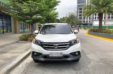 Selling White Honda Cr-V 2014 Automatic Gasoline at 41000 km 