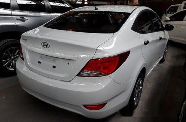 White Hyundai Accent 2018 Automatic Gasoline for sale 