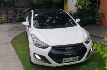 Sell White 2012 Hyundai Elantra at 123000 km 