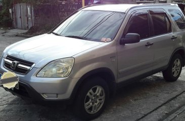 Silver Honda Cr-V 2001 for sale in Manila