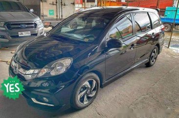 Black Honda Mobilio 2016 at 16000 km for sale 