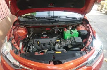 Selling Orange Toyota Vios 2016 Sedan in Manila