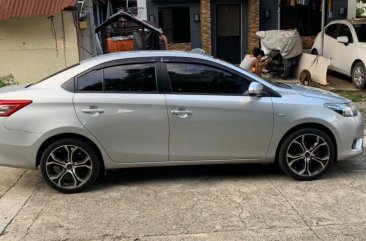 Silver Toyota Vios 2015 Sedan for sale in Manila