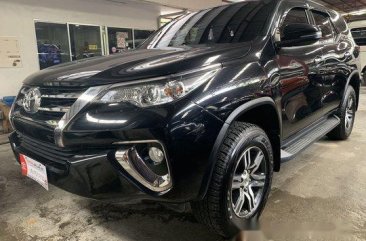 Selling Black Toyota Fortuner 2018 in Quezon City