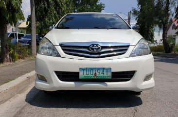 White Toyota Innova 2012 Automatic Diesel for sale in Manila