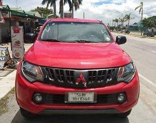 Red Mitsubishi Strada 2015 Manual Diesel for sale 