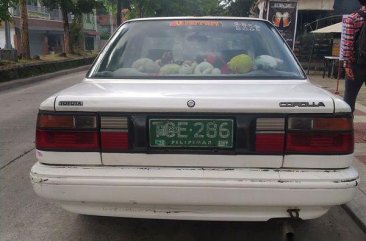 1991 Toyota Corolla Sedan Manual for sale 