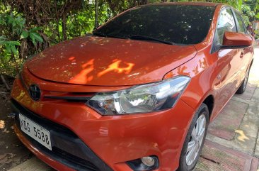 Selling Orange Toyota Vios 2017 in Quezon City 