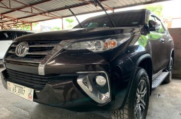 Brown Toyota Fortuner 2017 for sale in Quezon City