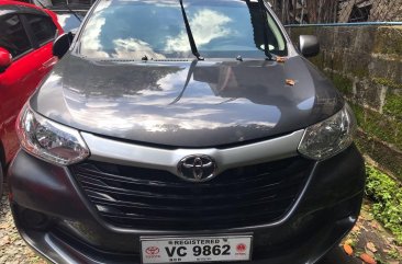 Grey Toyota Avanza 2016 for sale in Quezon City 