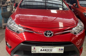 Sell Red 2018 Toyota Vios in Quezon City