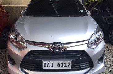 Silver Toyota Wigo 2019 for sale in Quezon City 