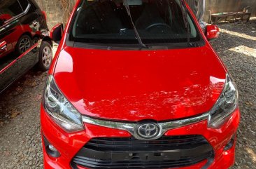 Sell Red 2019 Toyota Wigo at 2300 km