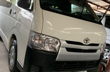 White Toyota Hiace 2016 for sale in Quezon City