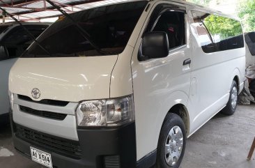 White Toyota Hiace 2018 Manual for sale