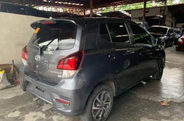 Gray Toyota Wigo 2017 Automatic for sale in Quezon City