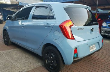 Sell Blue 2016 Kia Picanto Manual in Pasig City