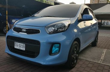 Sell Blue 2016 Kia Picanto Manual in Pasig City