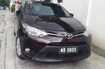 Red Toyota Vios 2017 for sale in Quezon City