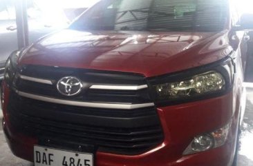 Sell Red 2017 Toyota Innova in Quezon City