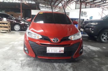 Red Toyota Vios 2018 Manual for sale in Quezon City 