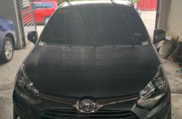 Gray Toyota Wigo 2017 Automatic for sale in Quezon City