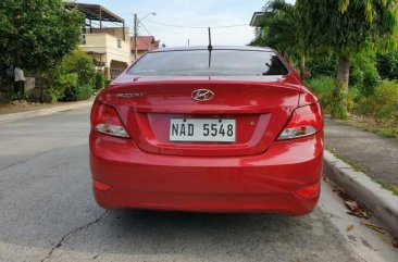 Red Hyundai Accent 2017 for sale in San Pedro